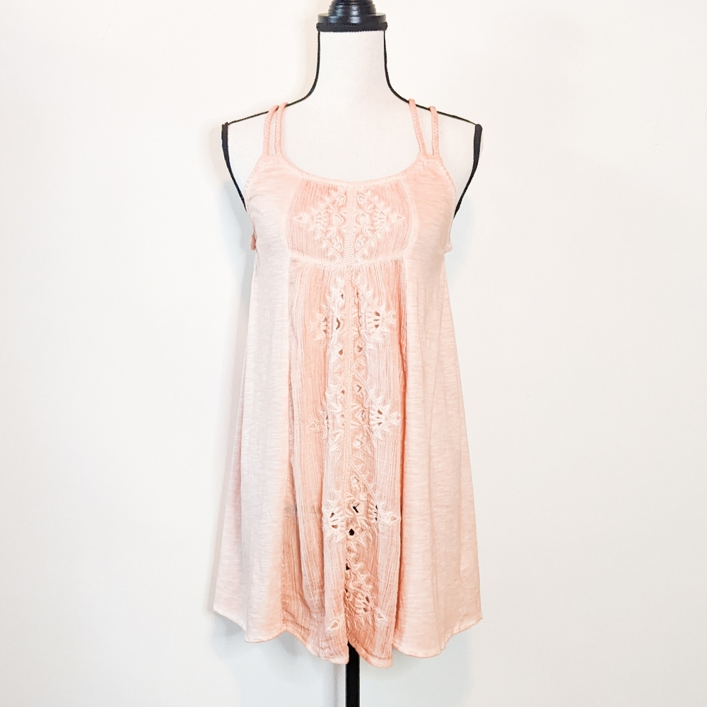 NWT En Creme Peach Tunic - Picture 4 of 6